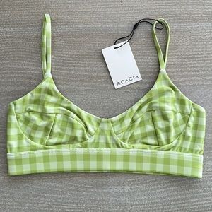 Acacia Swimwear Paisley Bikini Top in Stevie